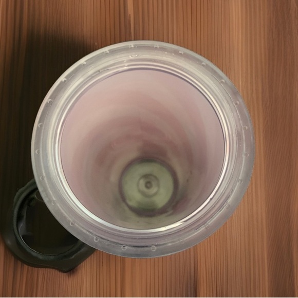 Starbucks Black and Pink Tumbler with Lid - Picture 4 of 5